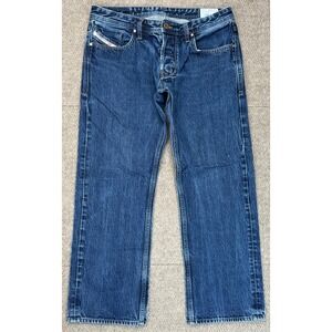 Diesel Industry Larkee‎ Vtg Men's Button Fly Denim Jeans Size 32x30